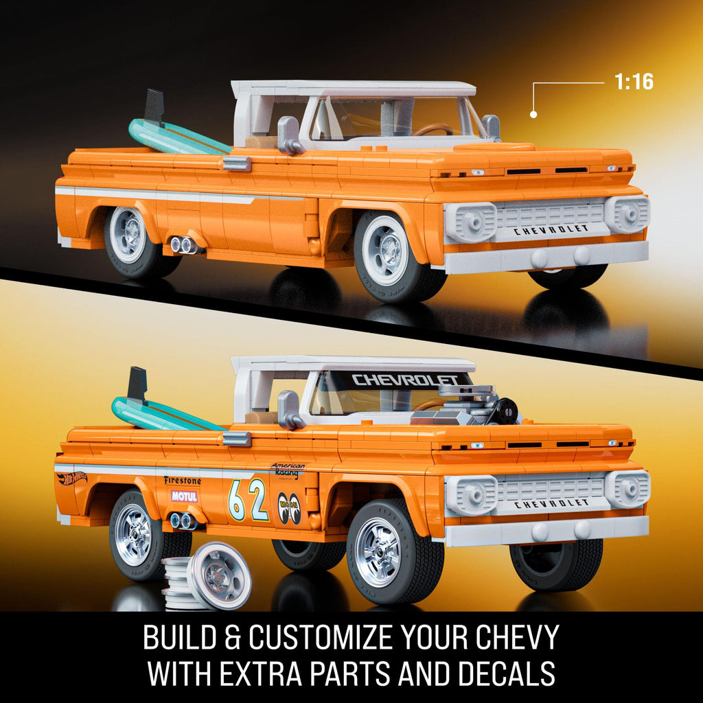 Mattel Brick Shop Hot Wheels Elite Serie Custom '62 Chevy Pickup