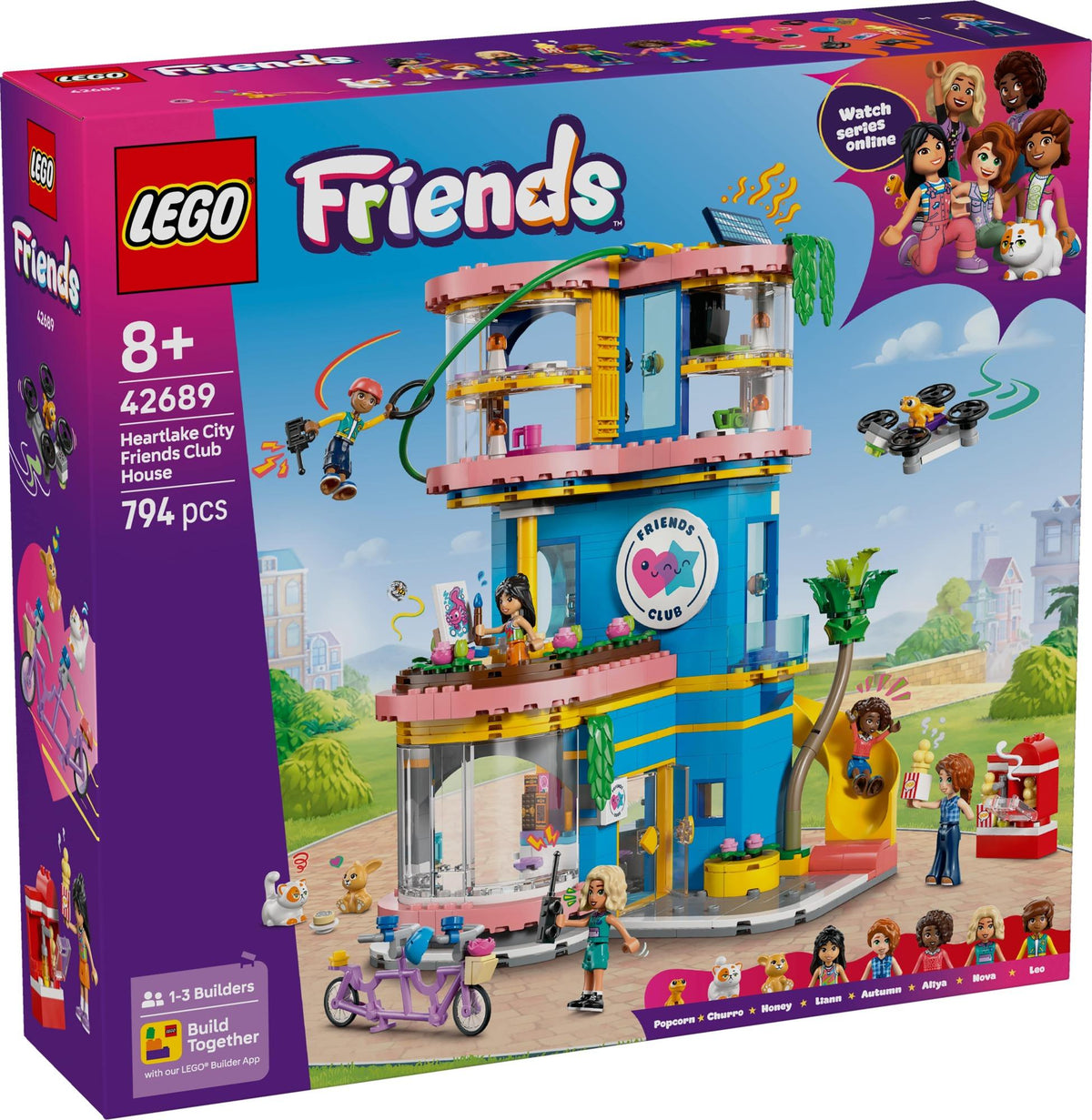 LEGO Friends Heartlake City Clubhuis - 42689