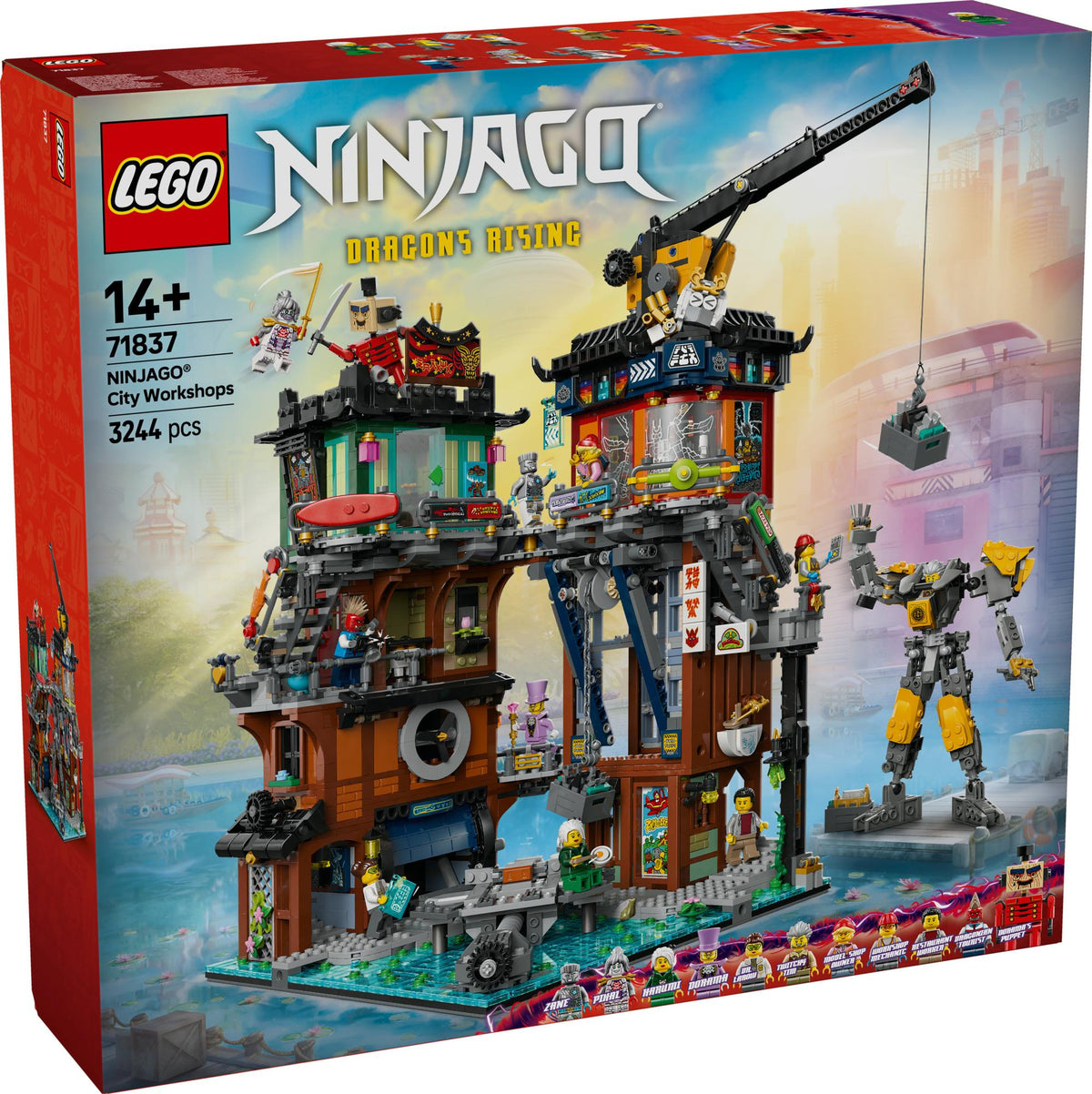 LEGO Ninjago City werkplaatsen - 71837