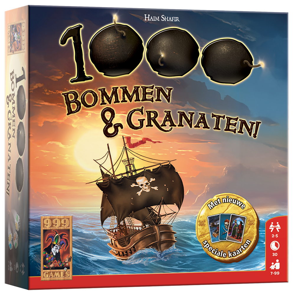 1000 Bommen & Granaten! - Dobbelspel (NL)