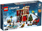 LEGO Creator Expert Brandweerkazerne in winterdorp - 10263