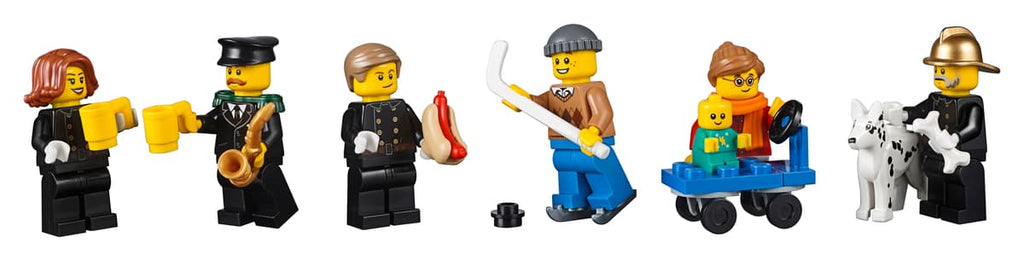 LEGO Creator Expert Brandweerkazerne in winterdorp - 10263