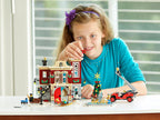 LEGO Creator Expert Brandweerkazerne in winterdorp - 10263