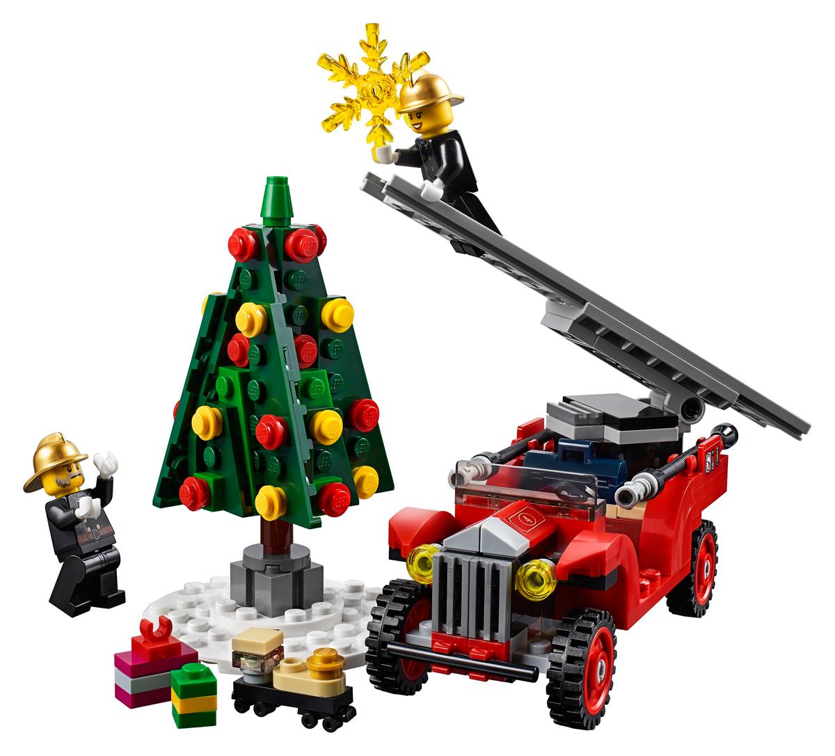 LEGO Creator Expert Brandweerkazerne in winterdorp - 10263