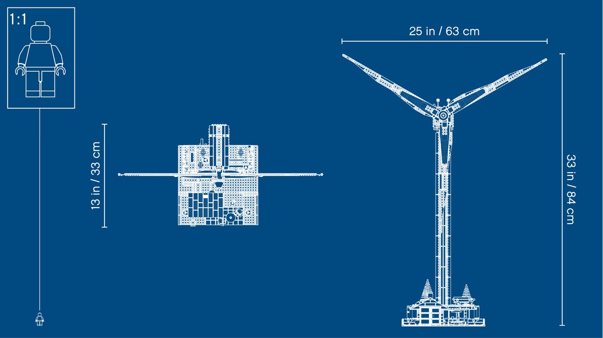 LEGO Creator Expert Vestas Windmolen - 10268