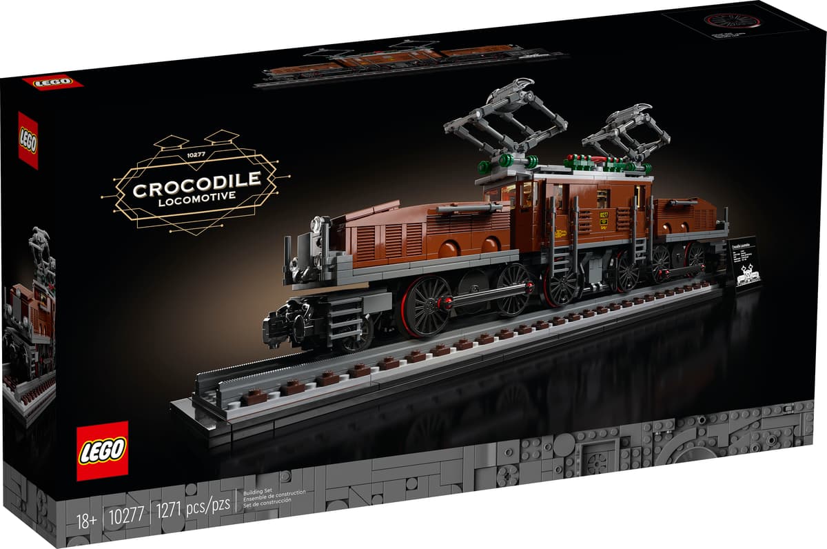 LEGO Creator Expert Krokodil Locomotief - 10277