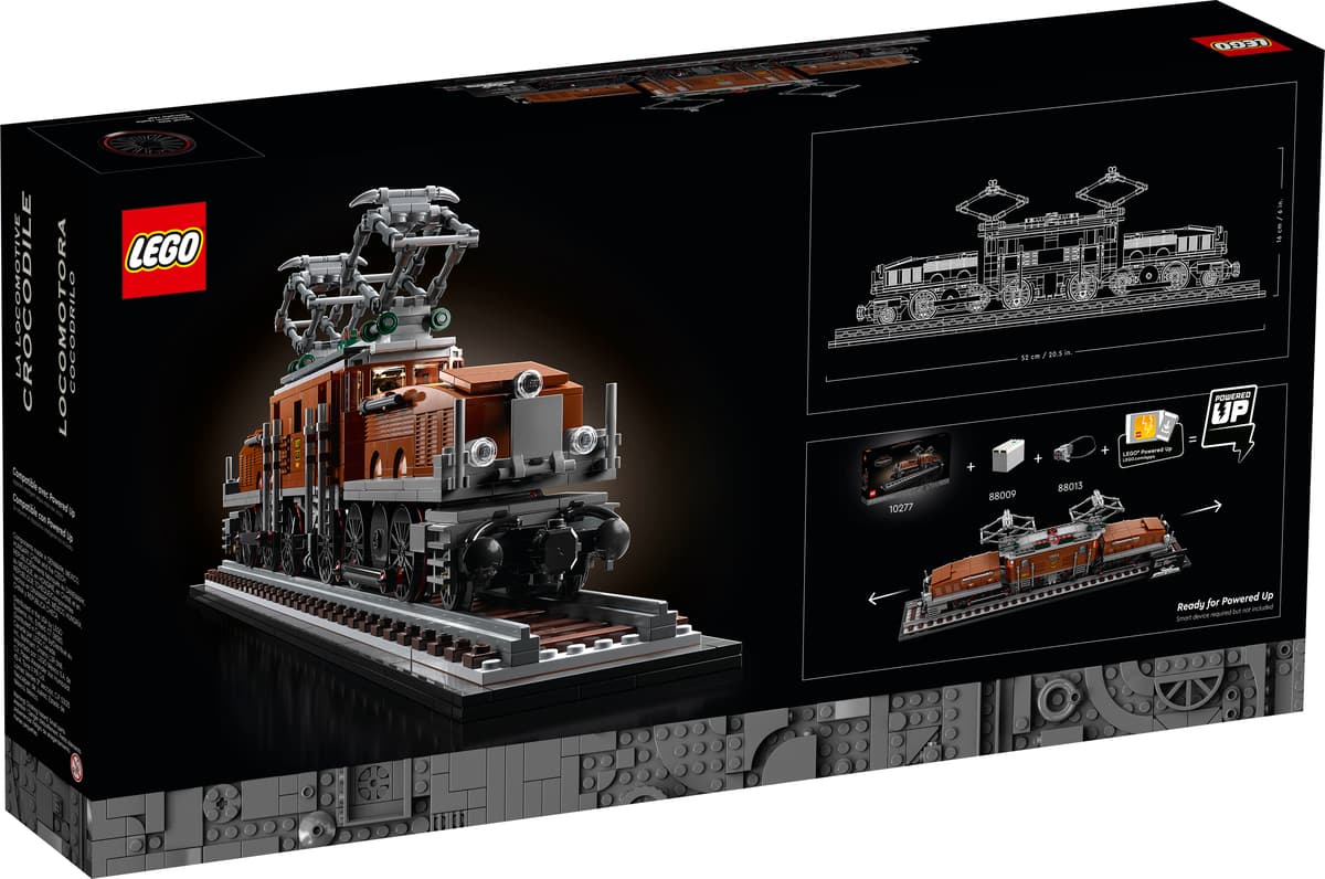 LEGO Creator Expert Krokodil Locomotief - 10277