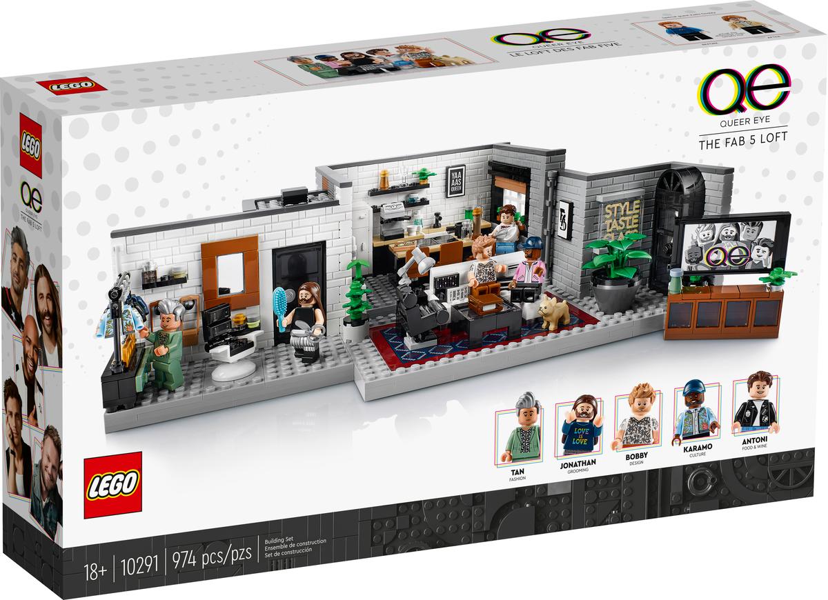 LEGO Icons Queer Eye – De Fab 5 loft - 10291