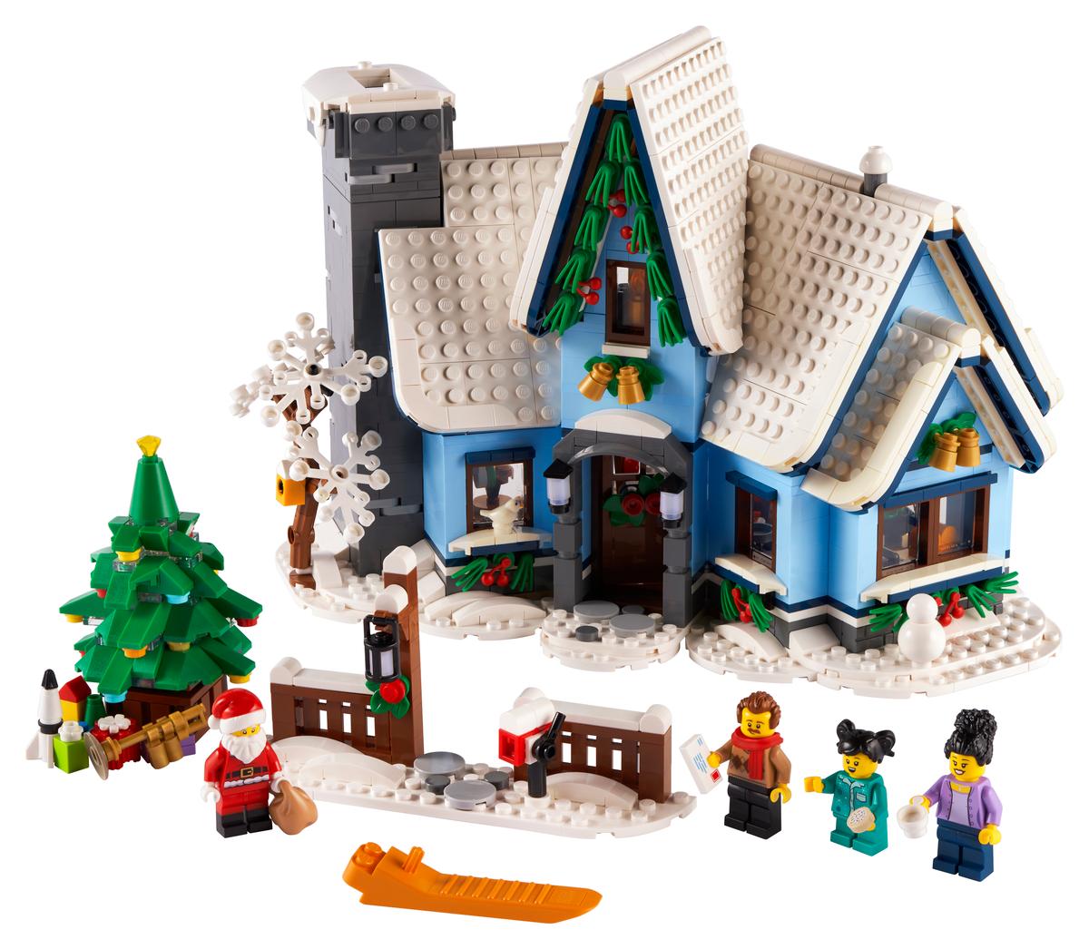 LEGO Icons Bezoek van de Kerstman - 10293