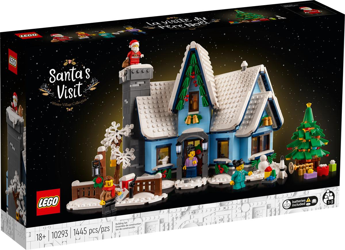 LEGO Icons Bezoek van de Kerstman - 10293