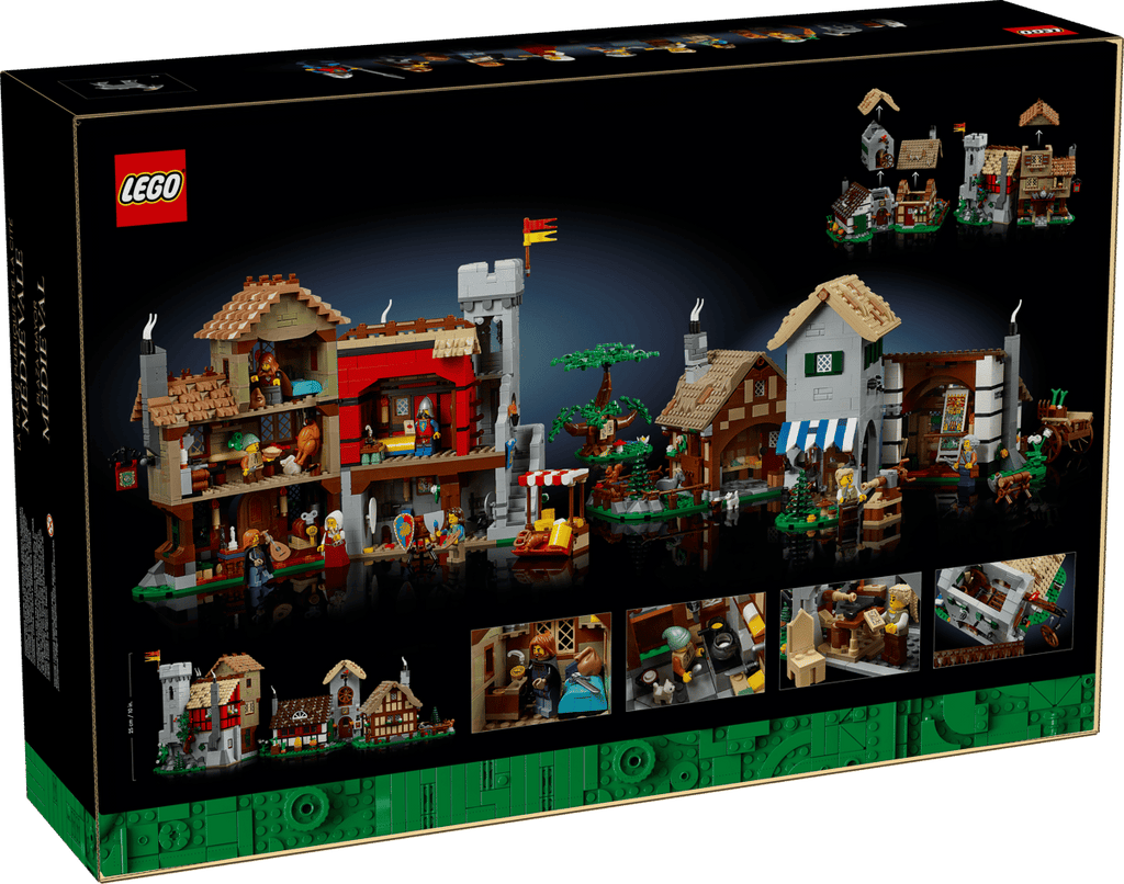 LEGO Icons Middeleeuws stadsplein - 10332
