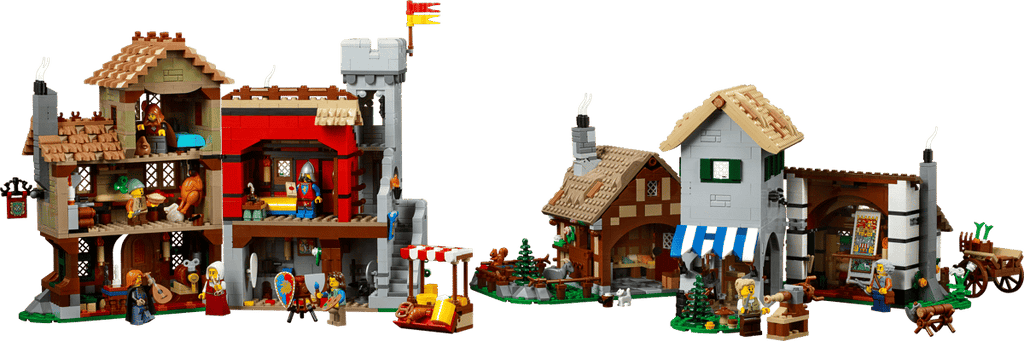 LEGO Icons Middeleeuws stadsplein - 10332