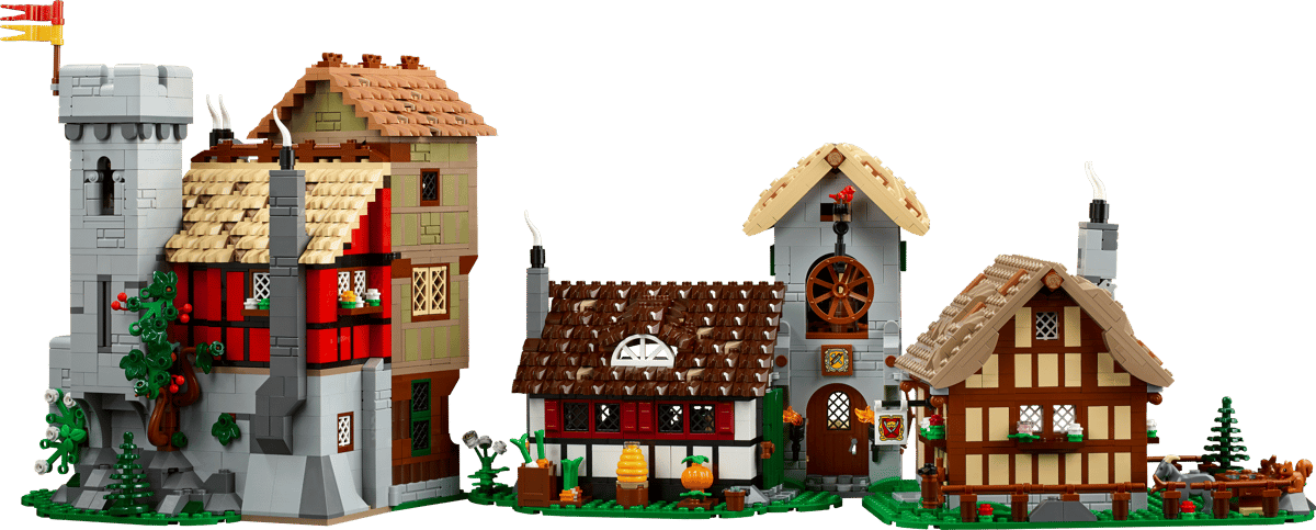 LEGO Icons Middeleeuws stadsplein - 10332