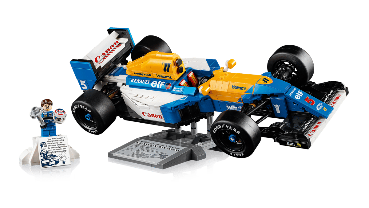 LEGO Icons Williams Racing FW14B en Nigel Mansell - 10353