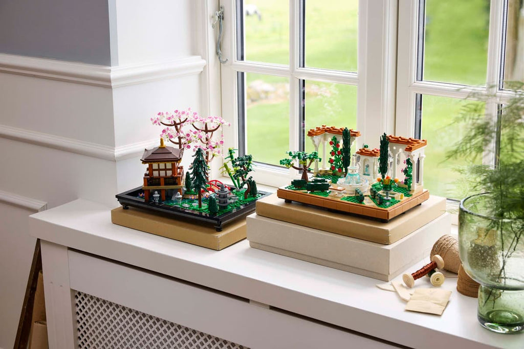 LEGO Icons Tuin met fontein - 10359