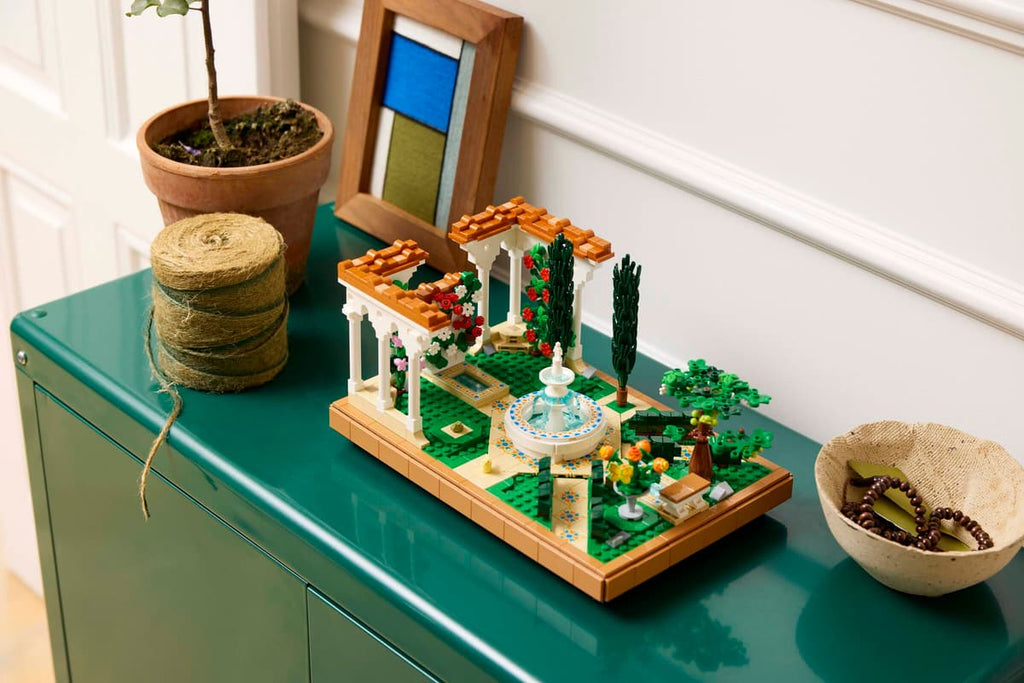 LEGO Icons Tuin met fontein - 10359