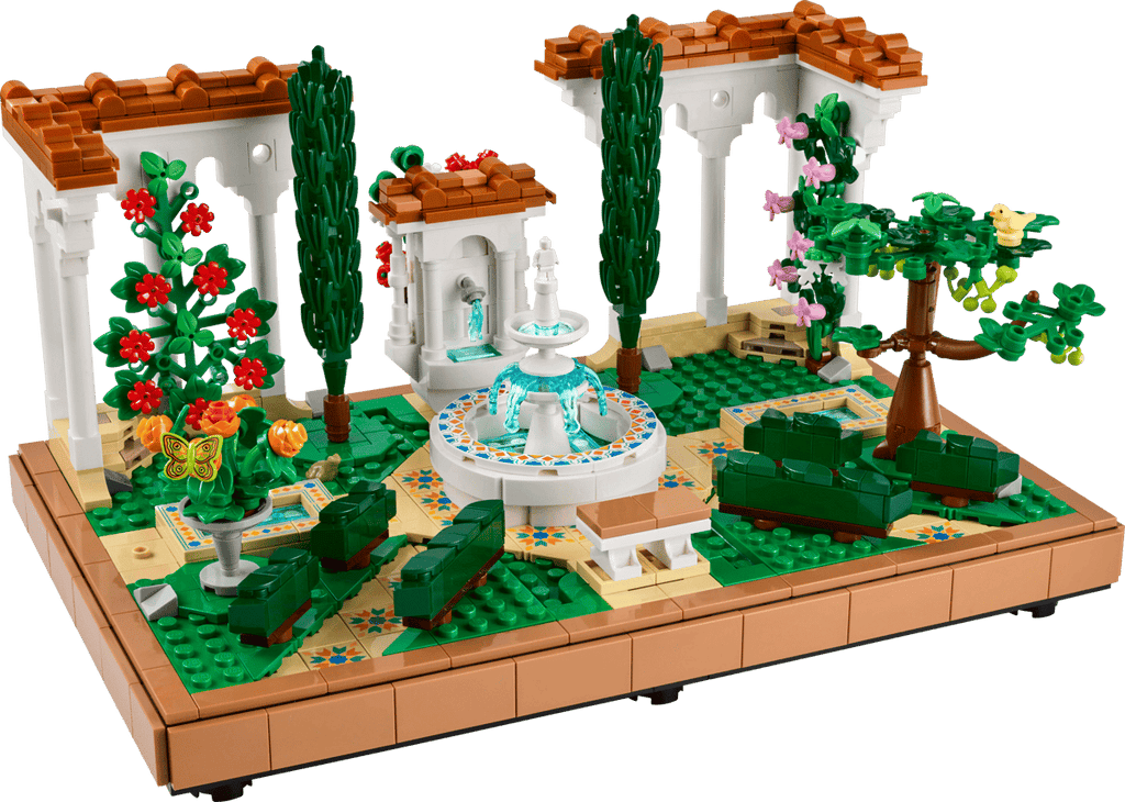 LEGO Icons Tuin met fontein - 10359