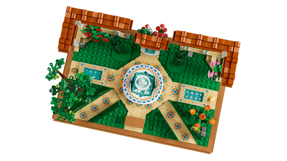 LEGO Icons Tuin met fontein - 10359