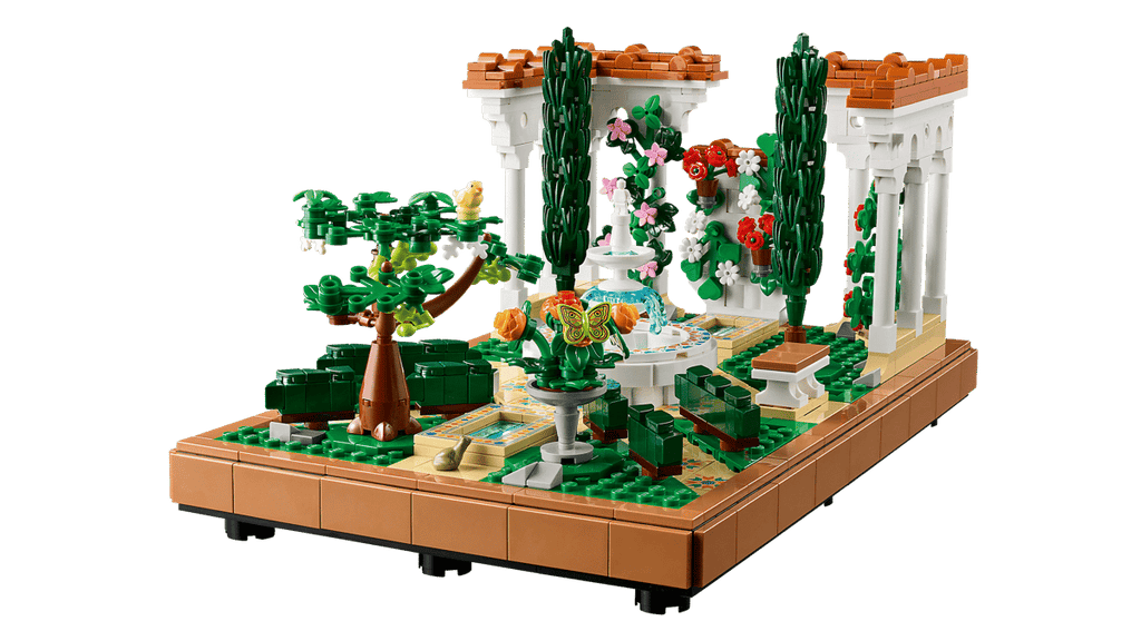 LEGO Icons Tuin met fontein - 10359