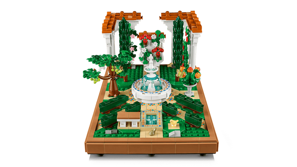 LEGO Icons Tuin met fontein - 10359