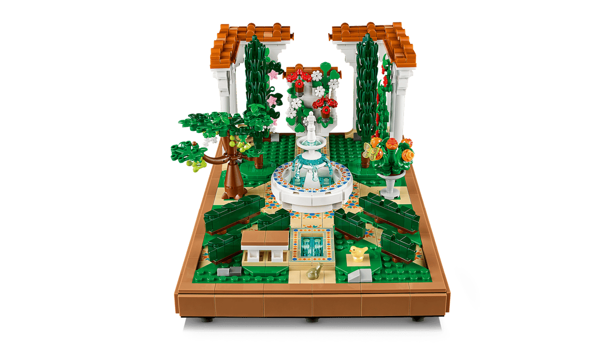 LEGO Icons Tuin met fontein - 10359
