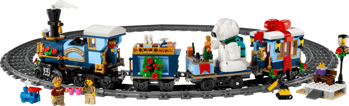 LEGO Icons Feestelijke Kersttrein - 10361
