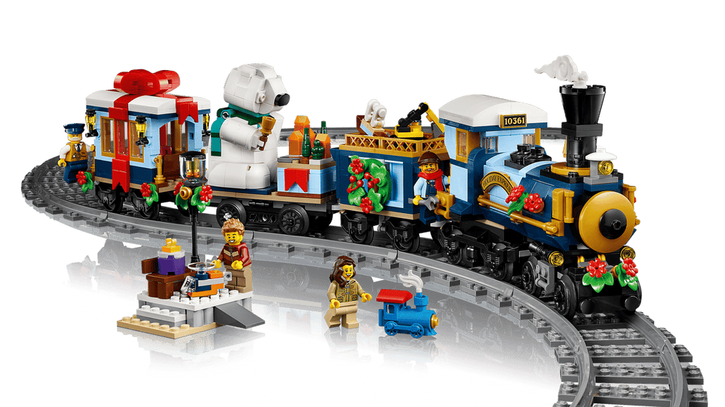 LEGO Icons Feestelijke Kersttrein - 10361