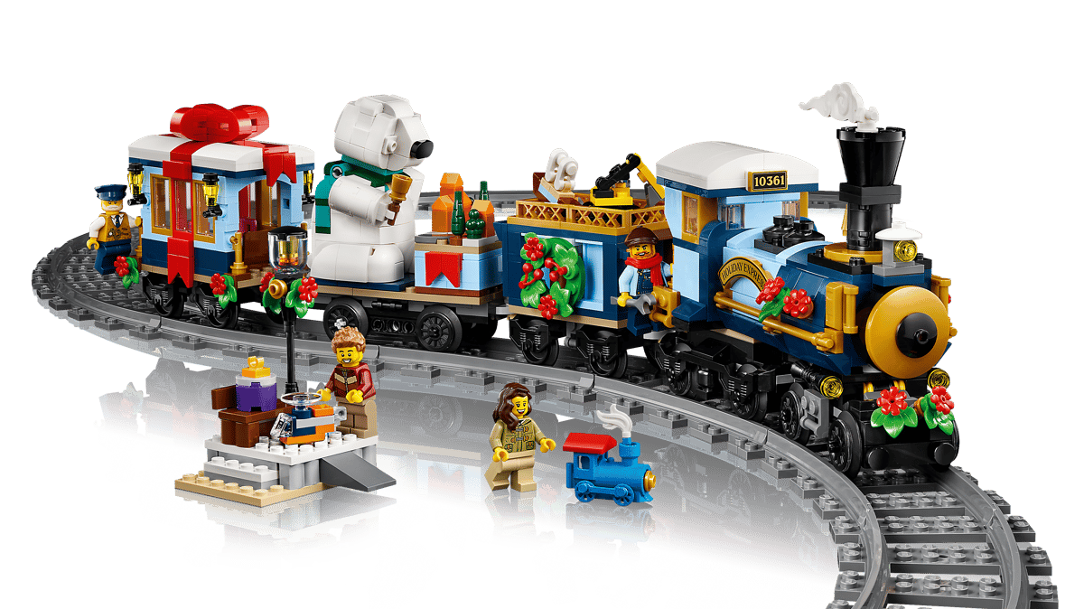 LEGO Icons Feestelijke Kersttrein - 10361