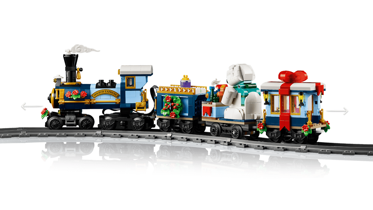 LEGO Icons Feestelijke Kersttrein - 10361