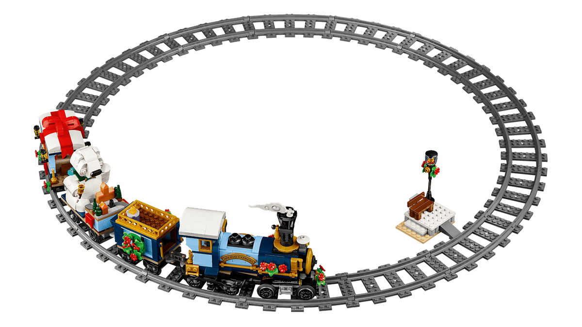 LEGO Icons Feestelijke Kersttrein - 10361
