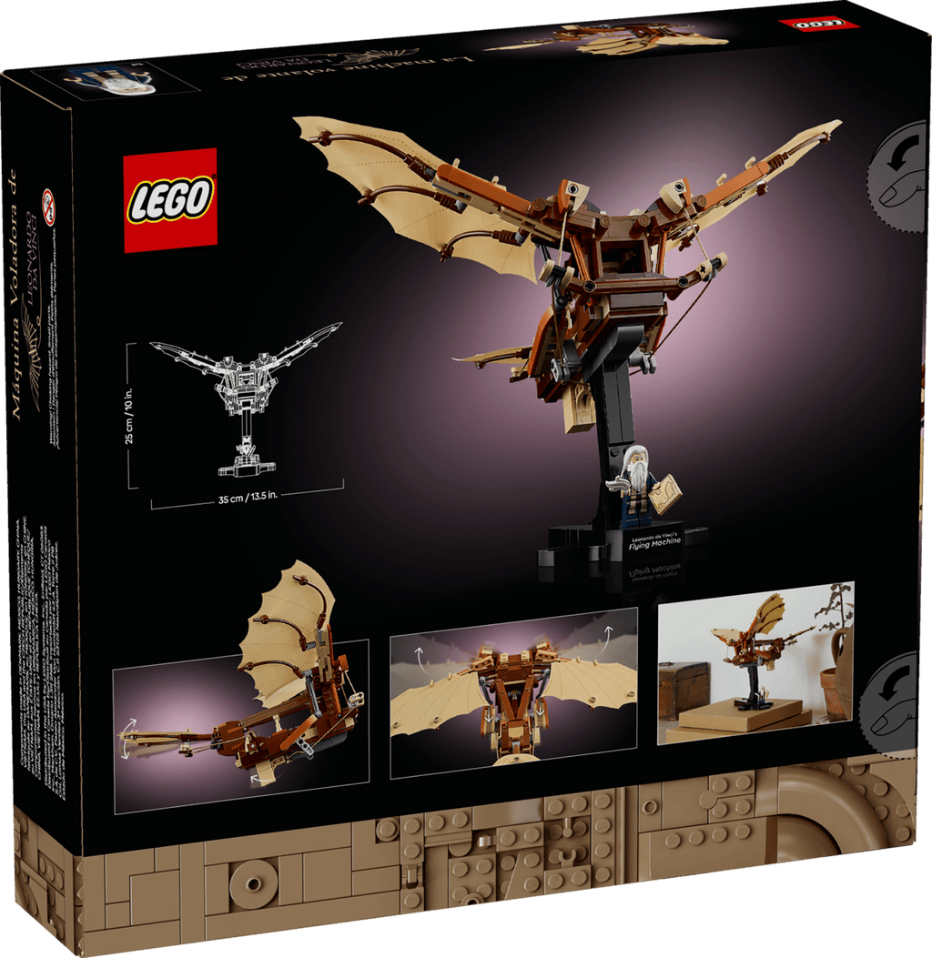 LEGO Icons De vliegmachine van Leonardo da Vinci - 10363