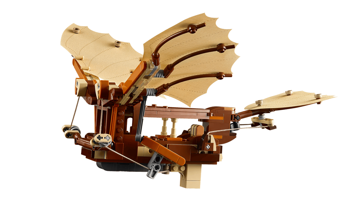 LEGO Icons De vliegmachine van Leonardo da Vinci - 10363