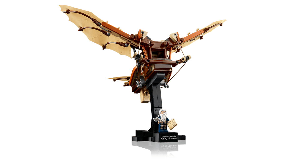 LEGO Icons De vliegmachine van Leonardo da Vinci - 10363