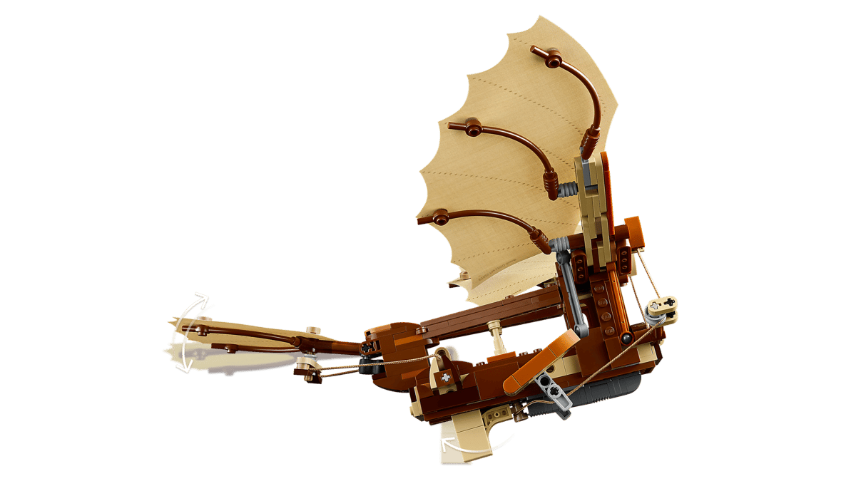 LEGO Icons De vliegmachine van Leonardo da Vinci - 10363