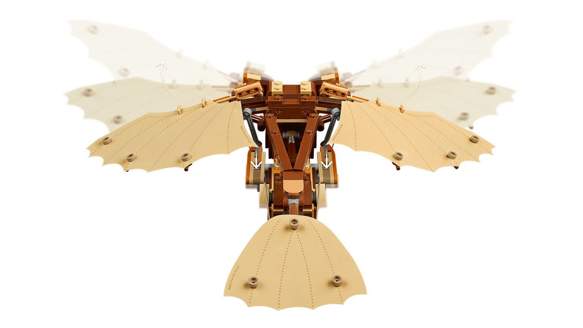 LEGO Icons De vliegmachine van Leonardo da Vinci - 10363