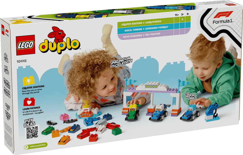 LEGO Duplo F1 team racewagens en coureurs - 10445