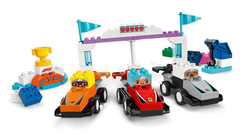 LEGO Duplo F1 team racewagens en coureurs - 10445