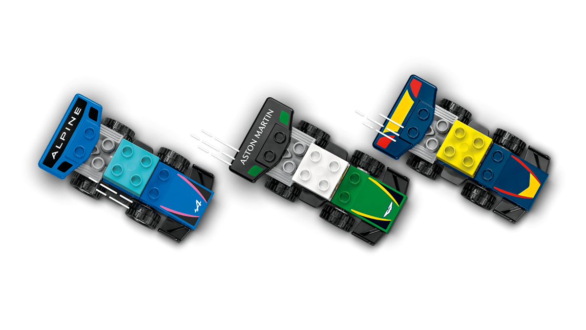 LEGO Duplo F1 team racewagens en coureurs - 10445