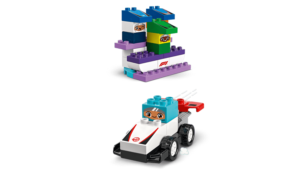 LEGO Duplo F1 team racewagens en coureurs - 10445