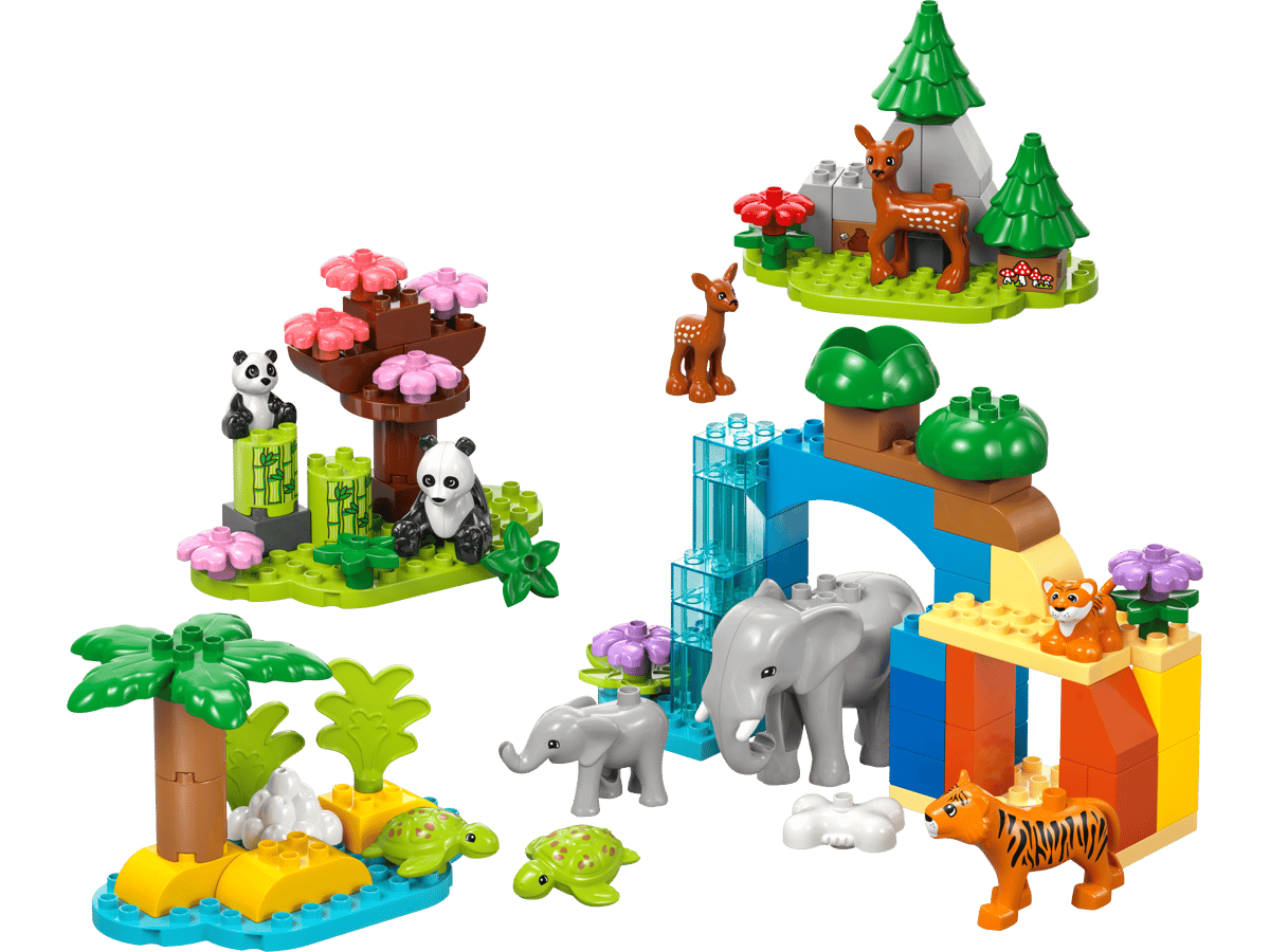 LEGO DUPLO 3-in-1 families van wilde dieren - 10446