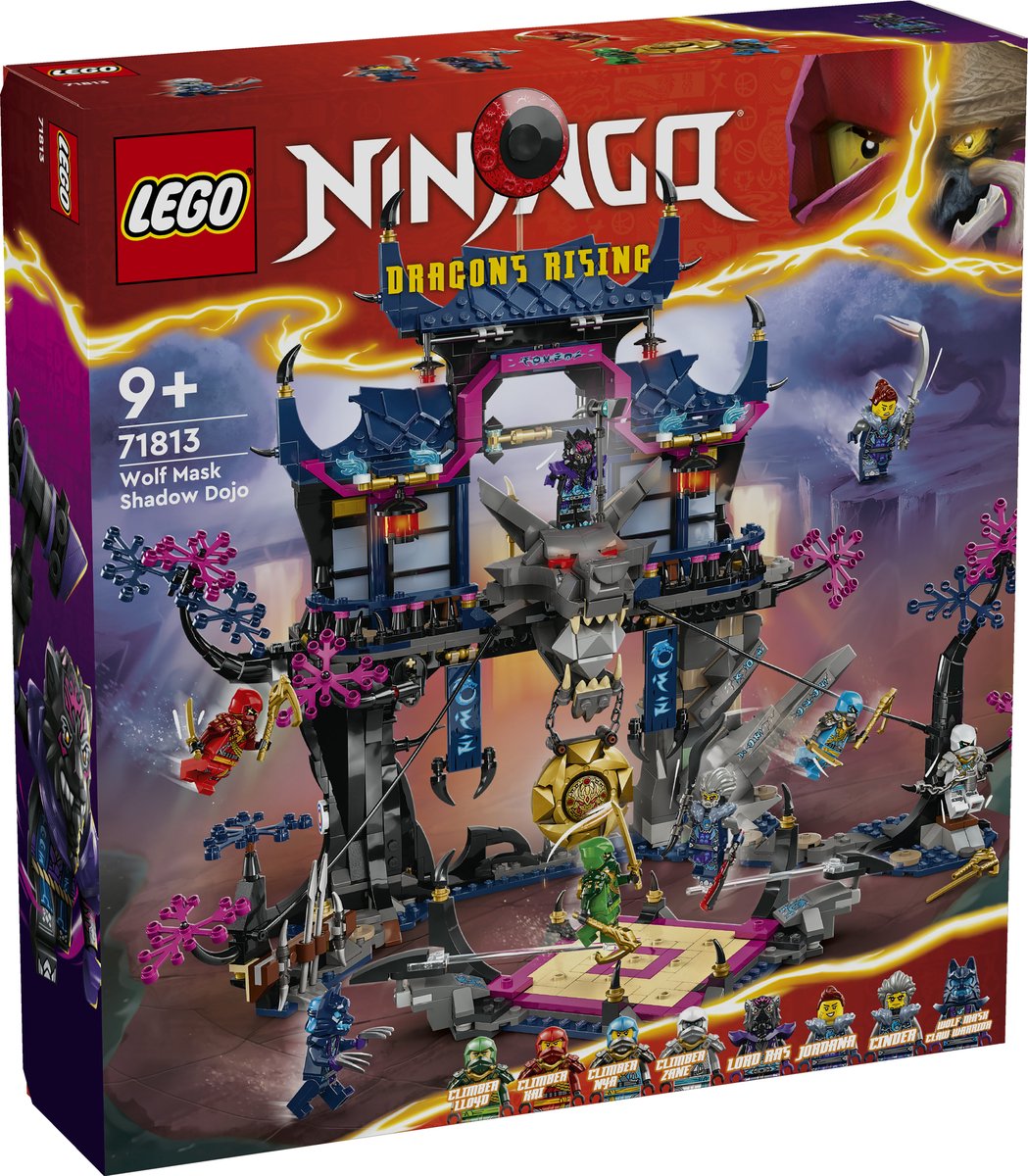LEGO Ninjago Wolvenmasker schaduwdojo - 71813