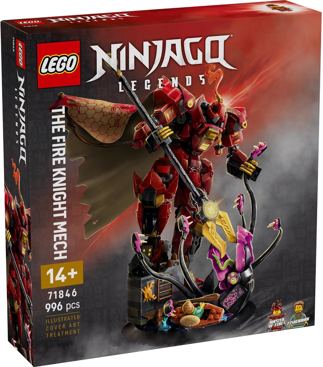 LEGO Ninjago De vuurriddermecha - 71846