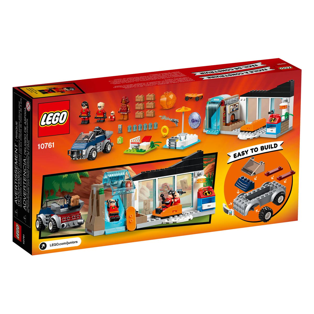 LEGO Disney The Incredibles De grote ontsnapping uit huis - 10761