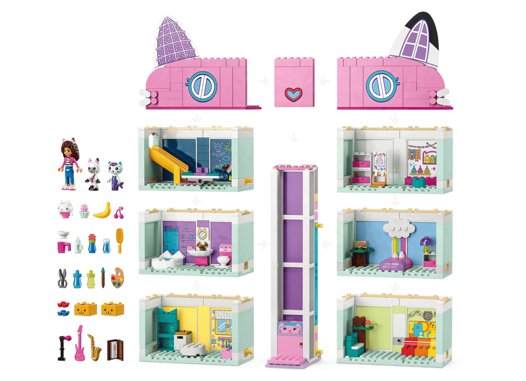 LEGO Gabby's Dollhouse Gabby's poppenhuis - 10788