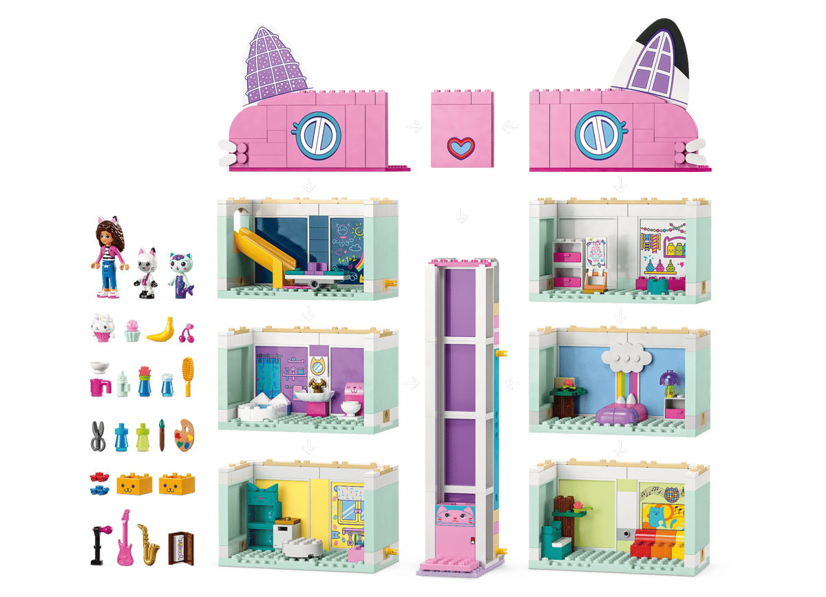 LEGO Gabby's Dollhouse Gabby's poppenhuis - 10788