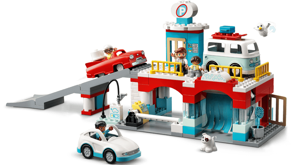 LEGO DUPLO Parkeergarage en wasstraat - 10948