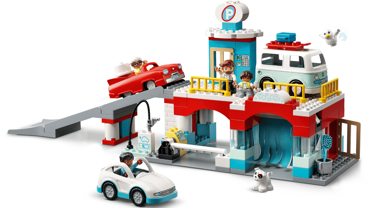 LEGO DUPLO Parkeergarage en wasstraat - 10948