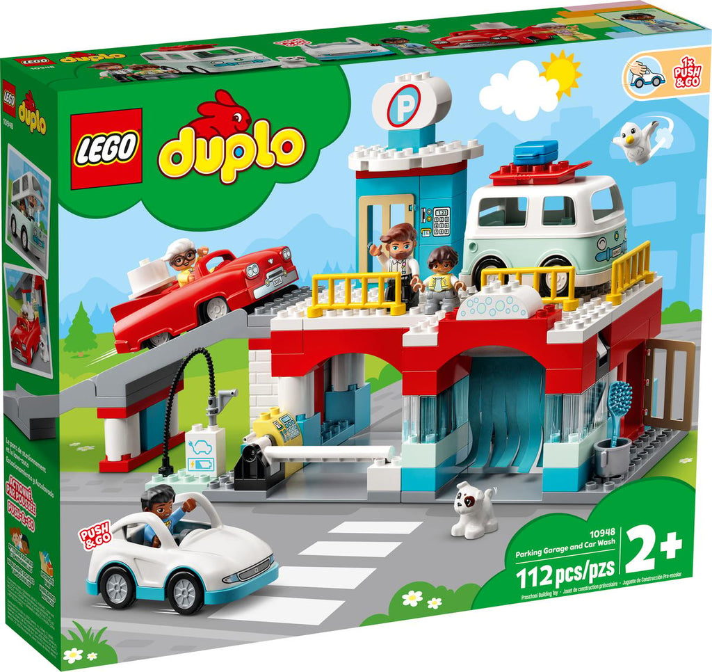 LEGO DUPLO Parkeergarage en wasstraat - 10948