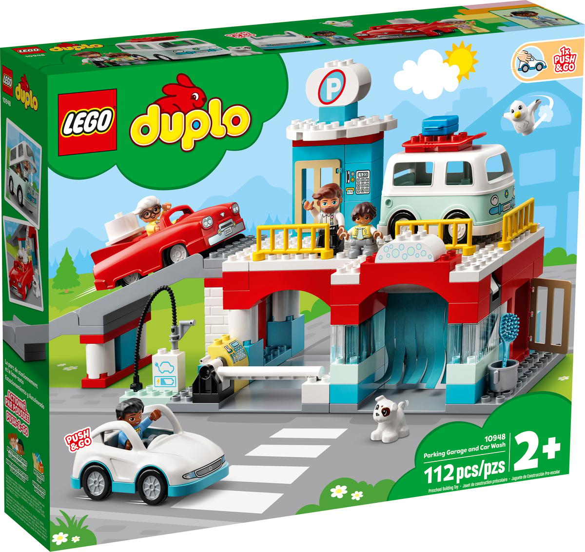 LEGO DUPLO Parkeergarage en wasstraat - 10948