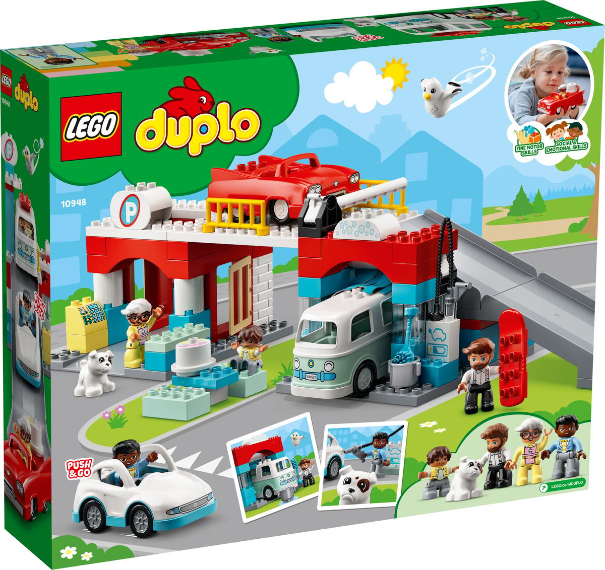 LEGO DUPLO Parkeergarage en wasstraat - 10948